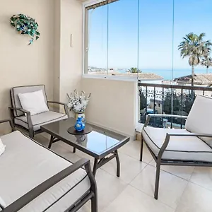  Apartment Sea View With Pool In Mijas By Costarentals - Ref 219